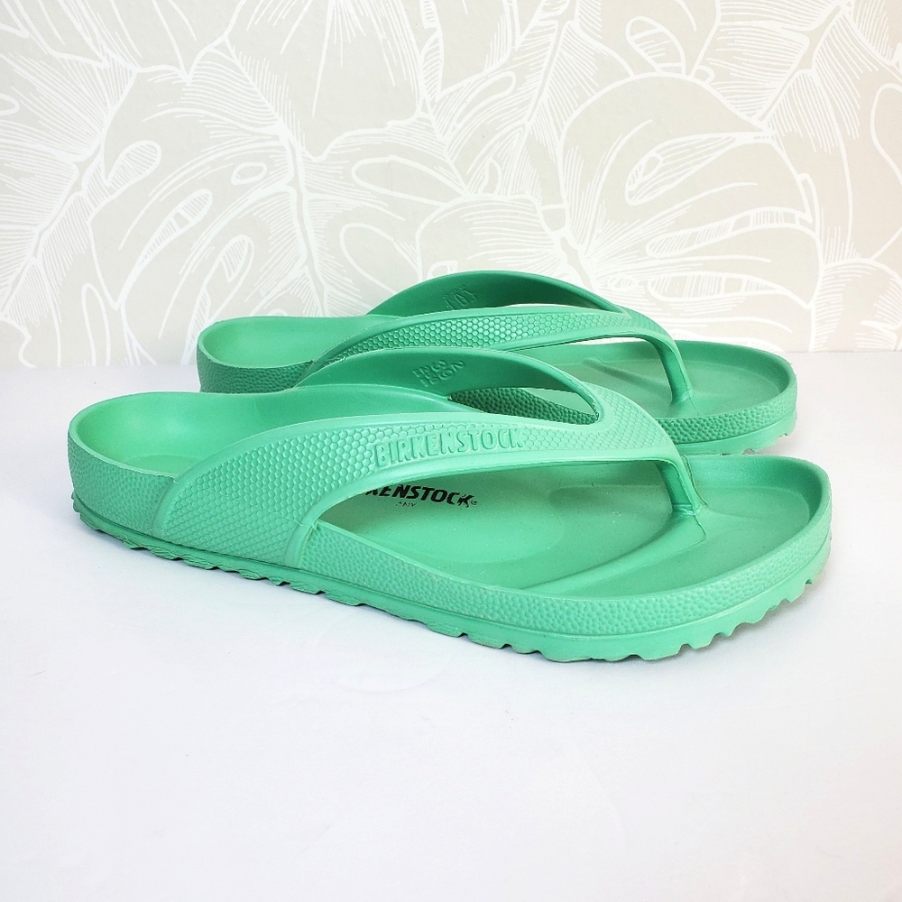 Birkenstock Honolulu EVA Sandals Green Bold Jade Sz 39